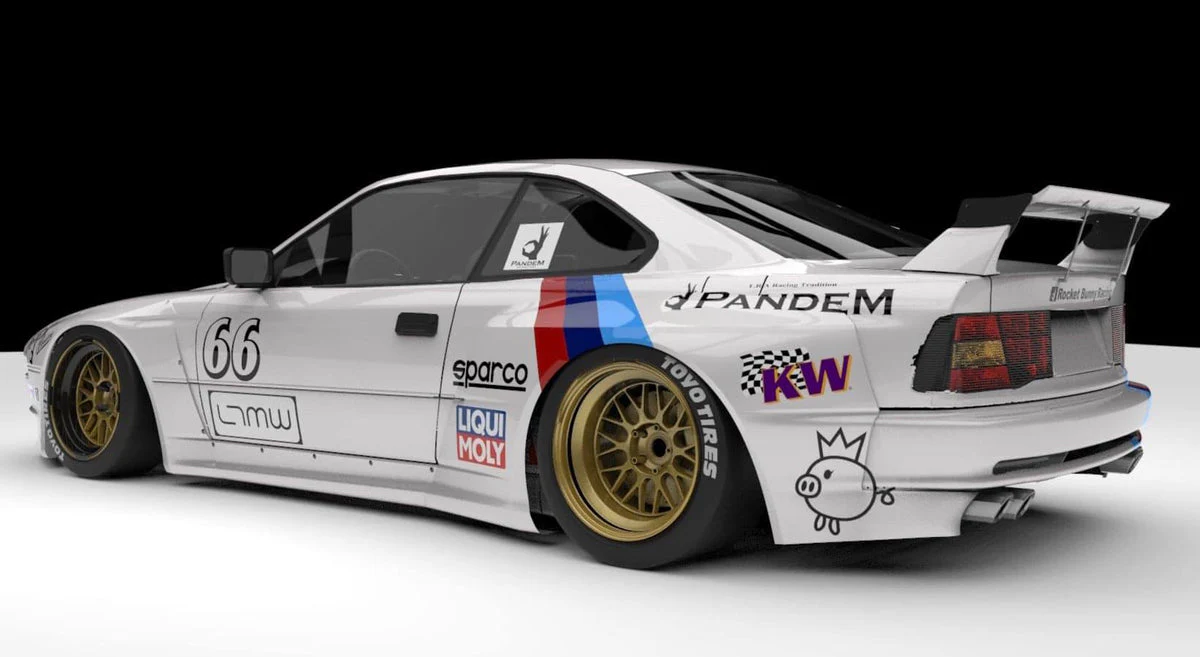 Pandem | V1.0 BMW 8 Series E31 + Rear Wing | 1989 - 1999 - Image 5