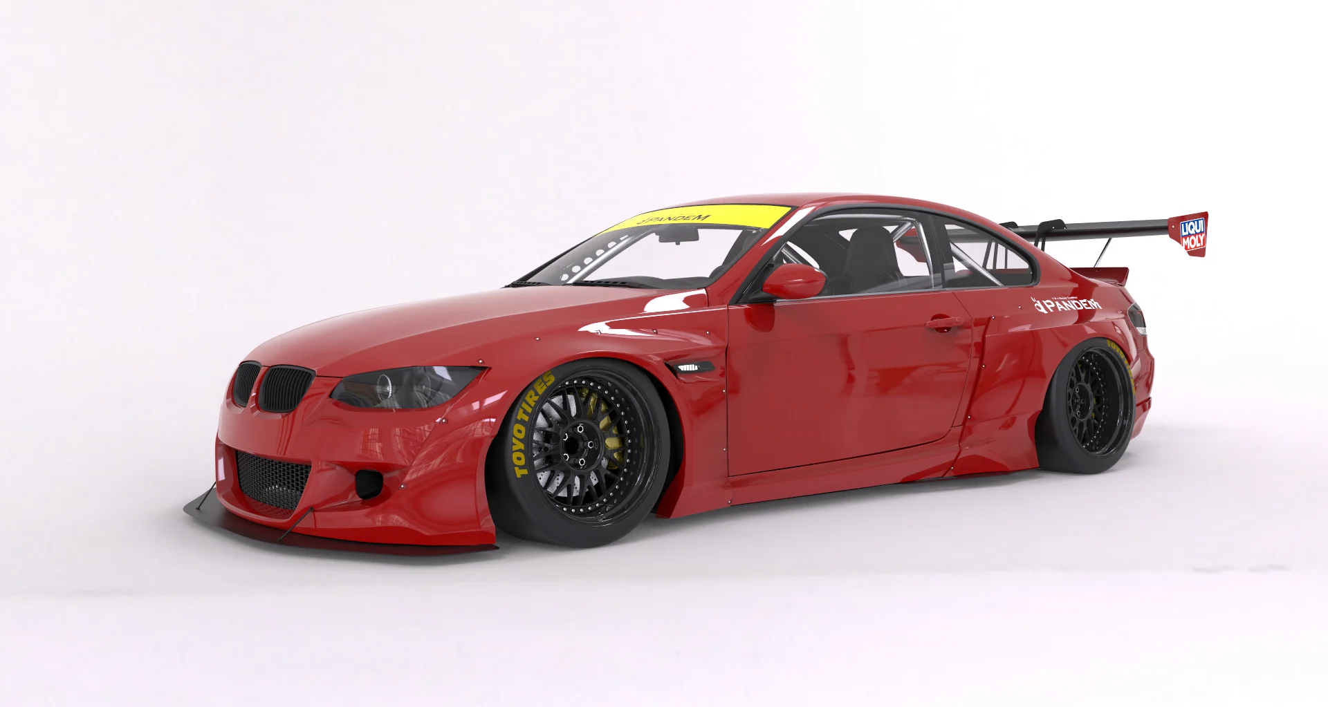 Pandem | V1.0 BMW E92 M3 + Wing [Options] | 2007 - 2013 - Image 2