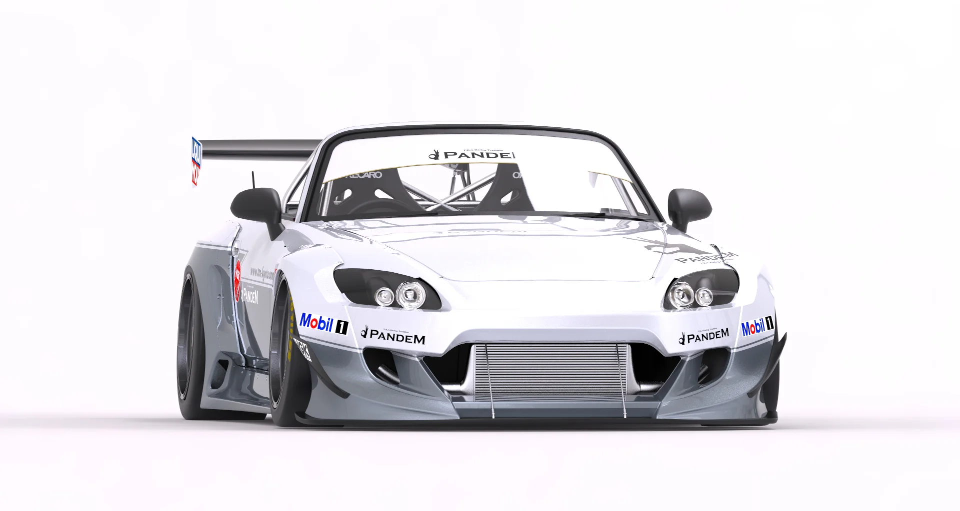Pandem | V1.0 Honda S2000 [AP1/AP2] + Wing [Options] | 2000-2009