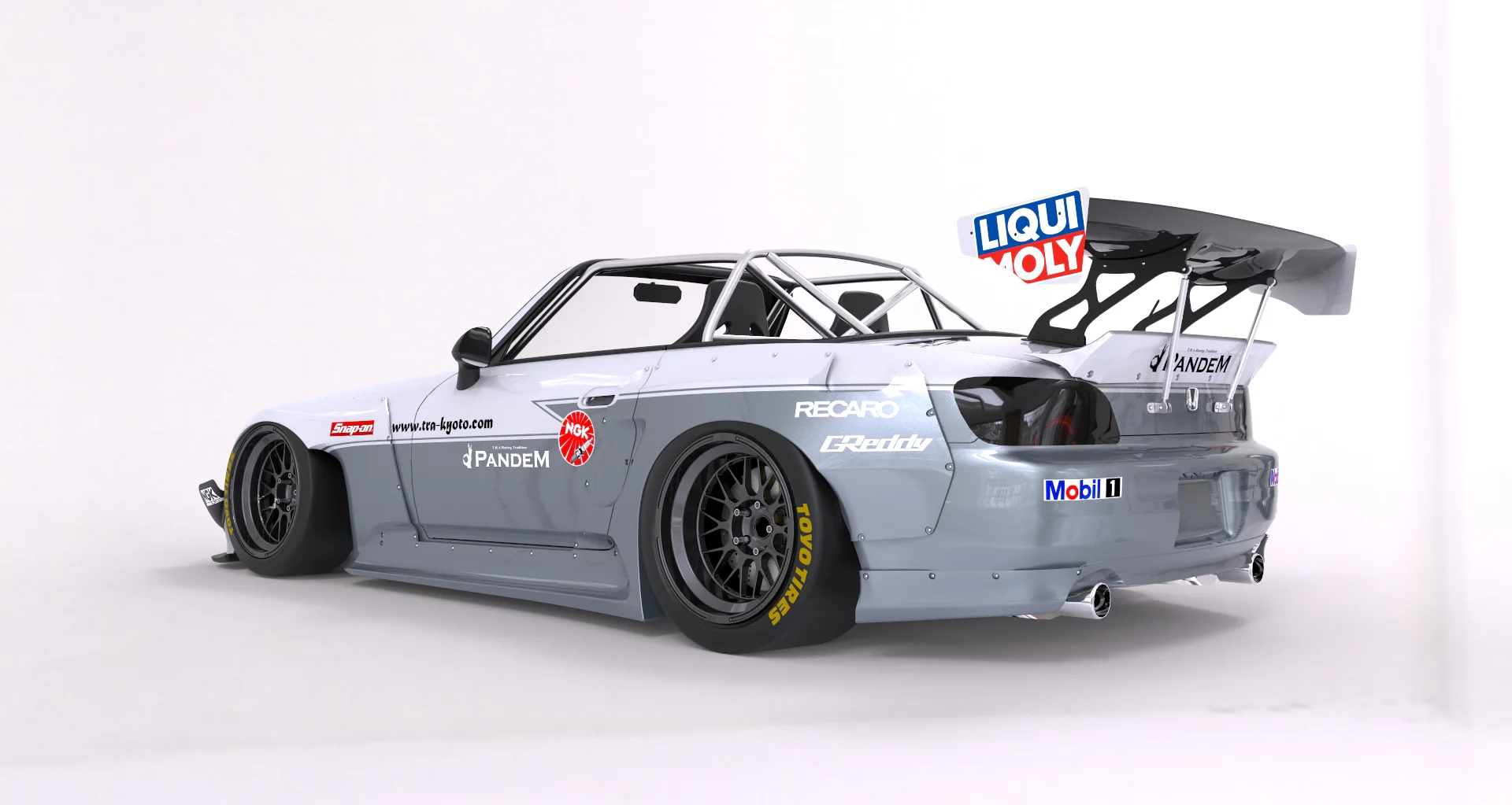 Pandem | V1.0 Honda S2000 [AP1/AP2] + Wing [Options] | 2000-2009 - Image 5