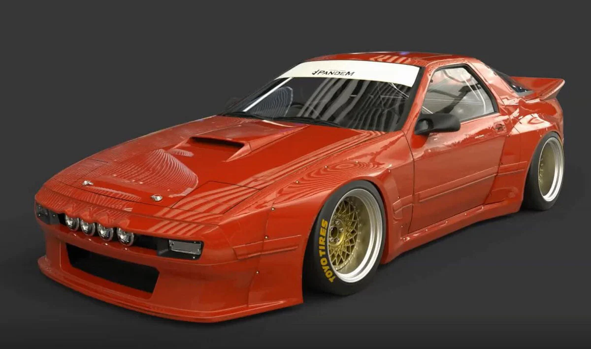 Pandem | V1.0 MAZDA FC RX-7 [FC3S] + Wing [Options] | 1985 - 1992 - Image 5