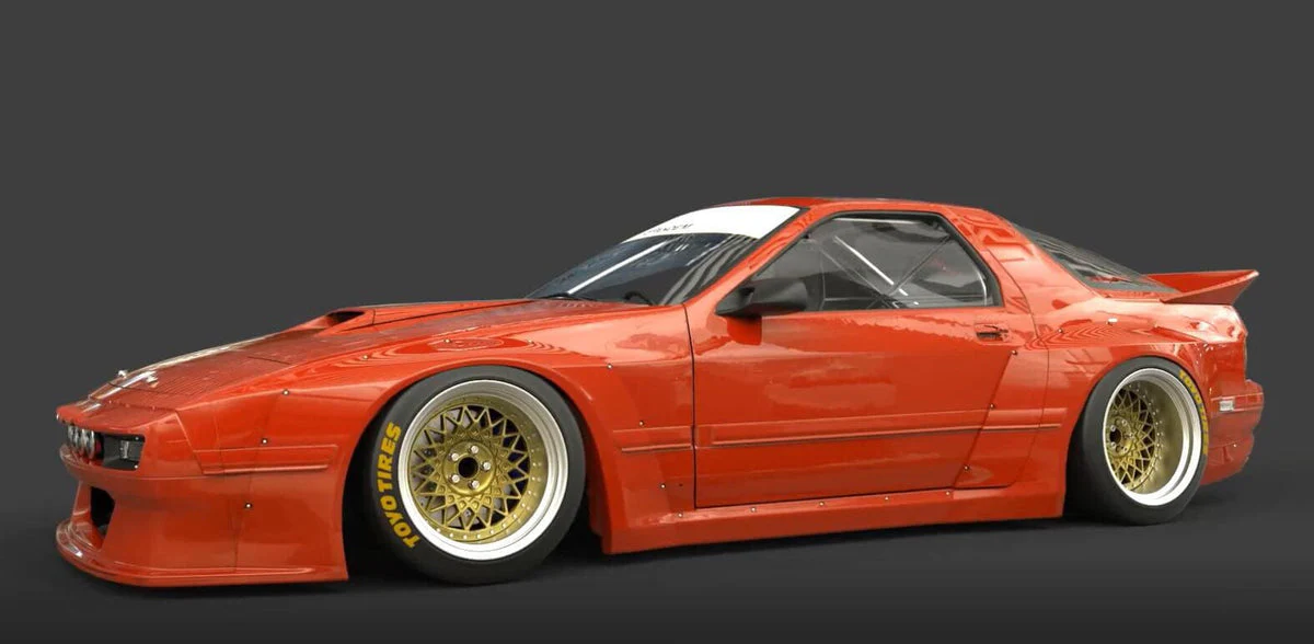 Pandem | V1.0 MAZDA FC RX-7 [FC3S] + Wing [Options] | 1985 - 1992 - Image 6