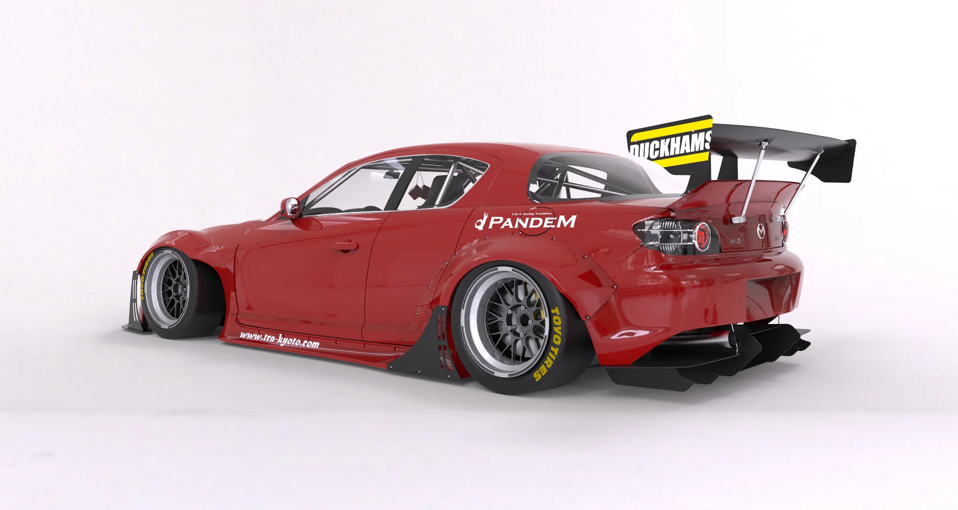 Pandem | V1.0 Mazda RX-8 SE3P + Wing [Options] | 2009 - 2012 - Image 9