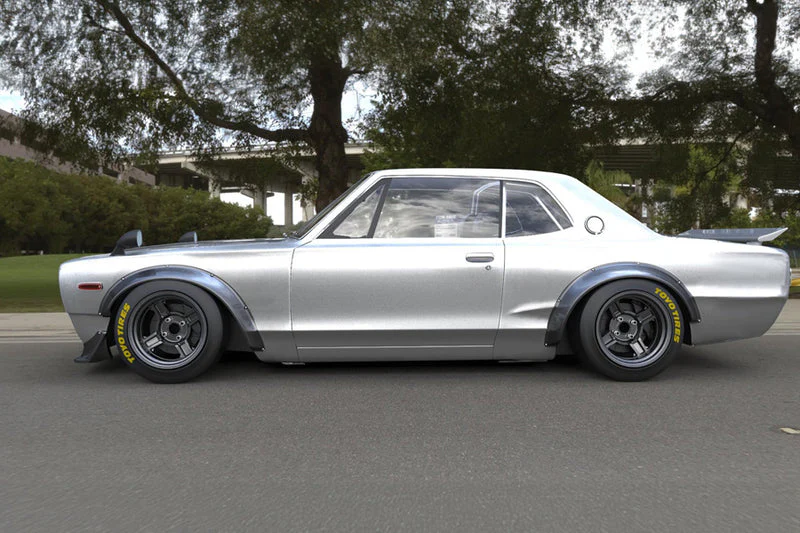 Pandem | V1.0 Nissan Hakosuka Skyline 2000 GT-R KPGC-10 with [FRP] / [CFRP] [Options] | 1969 - 1972 - Image 4