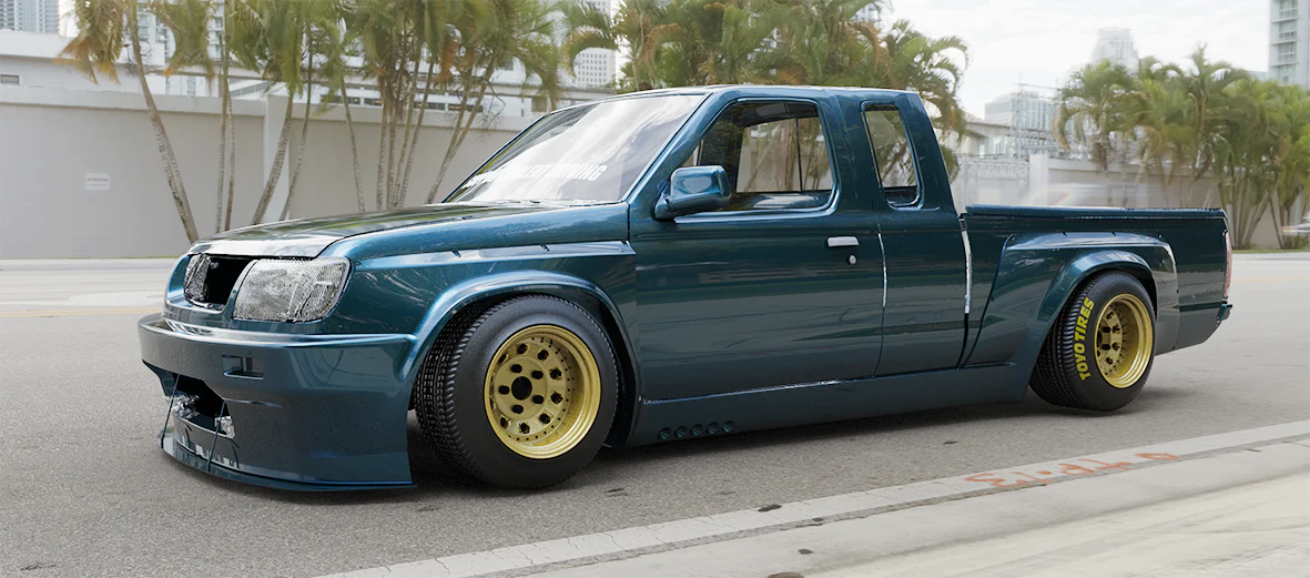 Pandem | V1.0 Nissan Navara Frontier D22 | 1997 - 2015 - Image 2