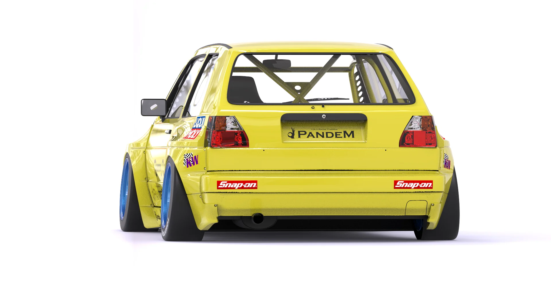 Pandem Racing | V1.0 Volkswagen Golf MK2 | 1983 - 1992 - Image 4