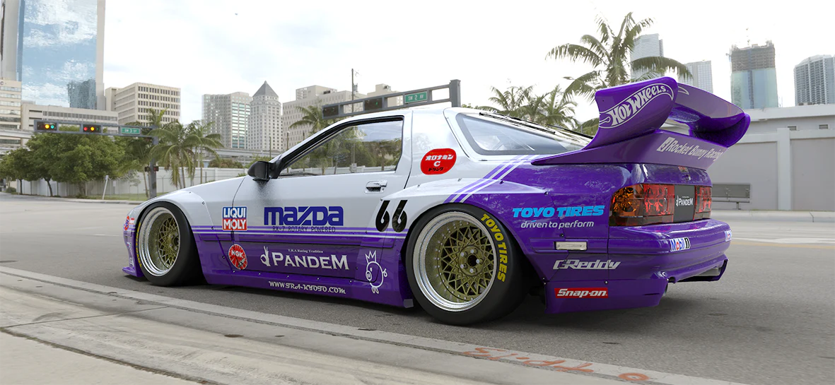 Pandem | V1.5 MAZDA FC RX-7 [FC3S] + Duck Wing + Extension | 1985 - 1992 - Image 2