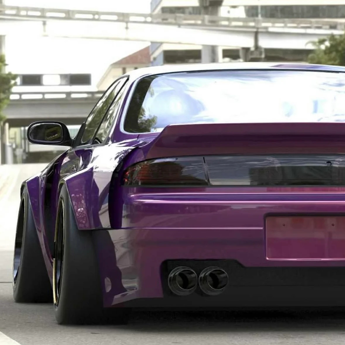 PANDEM x 6666 FOUR SIX GT RODEO SPECIAL | V3.0 Nissan Silvia [S14] + Duck Wing | 1994 - 1996 - Image 4