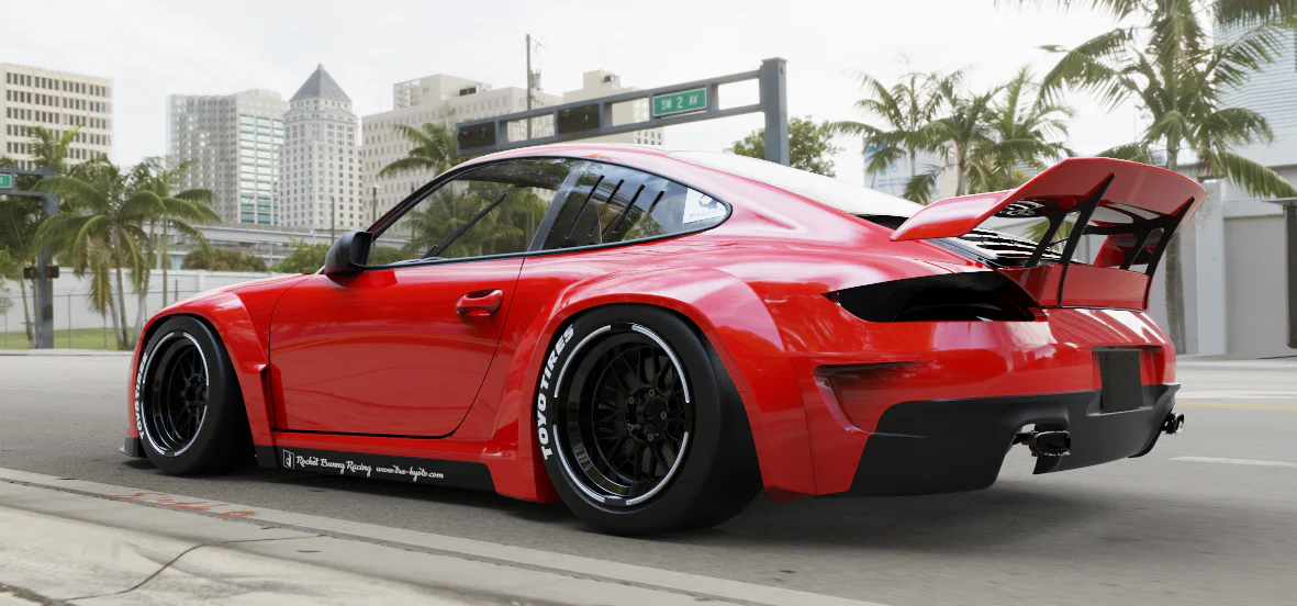 Rocket Bunny Racing | V1.0 Porsche 997 [Non Turbo] + GT Wing | 2004 - 2013 - Image 4