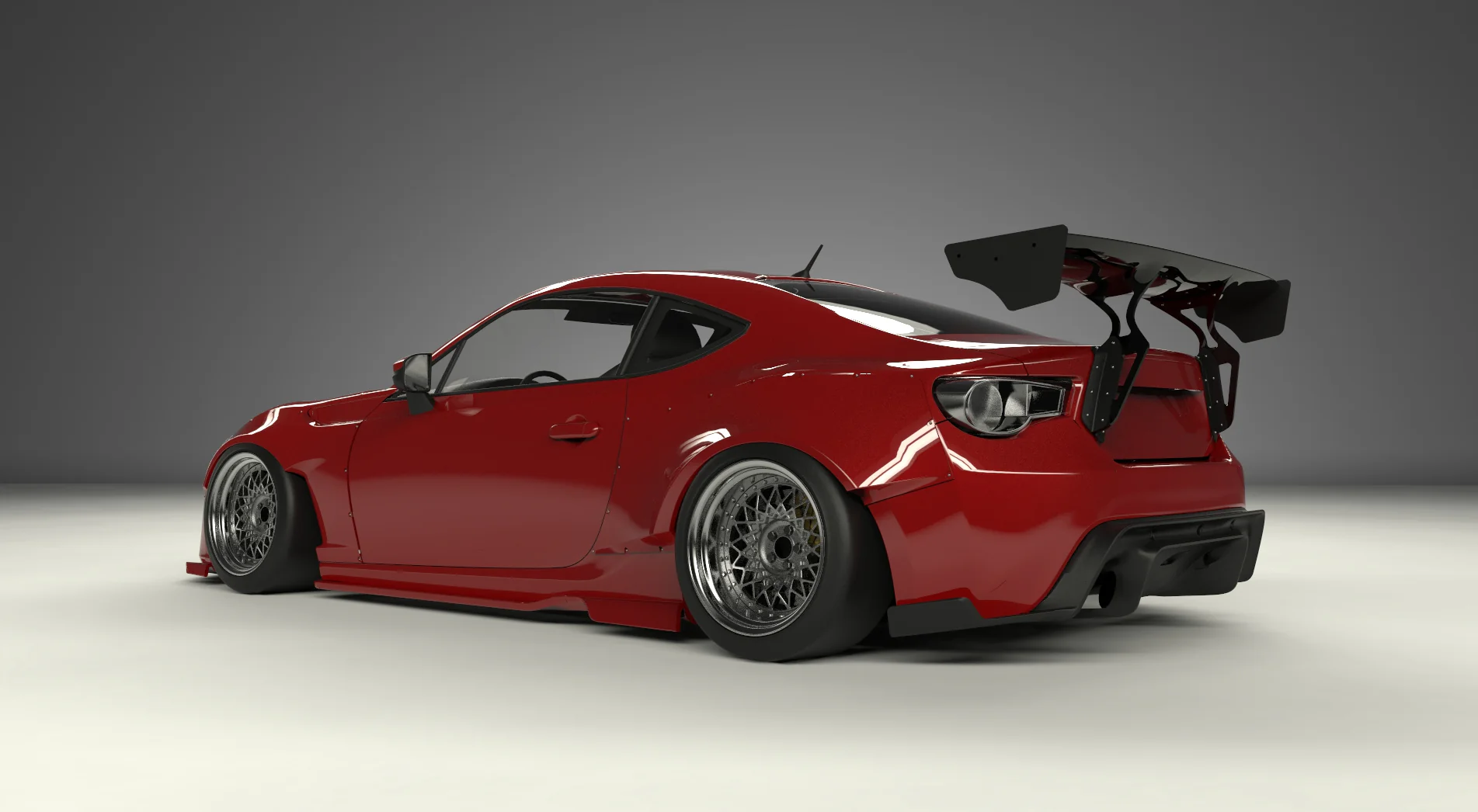 Rocket Bunny Racing | V1.0 [ ZN-6 ] - GT86 - FRS with GT Wing | 2012 - 2016 - Image 7