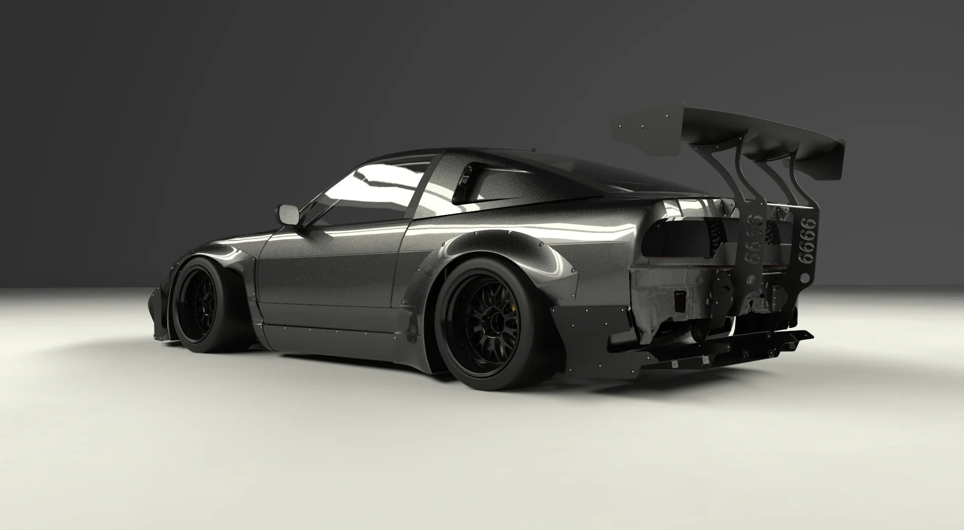 Rocket Bunny Racing | V2.5 Nissan 180SX / 240SX [RPS13] + Duck Wing | 1989 - 1993 - Image 5