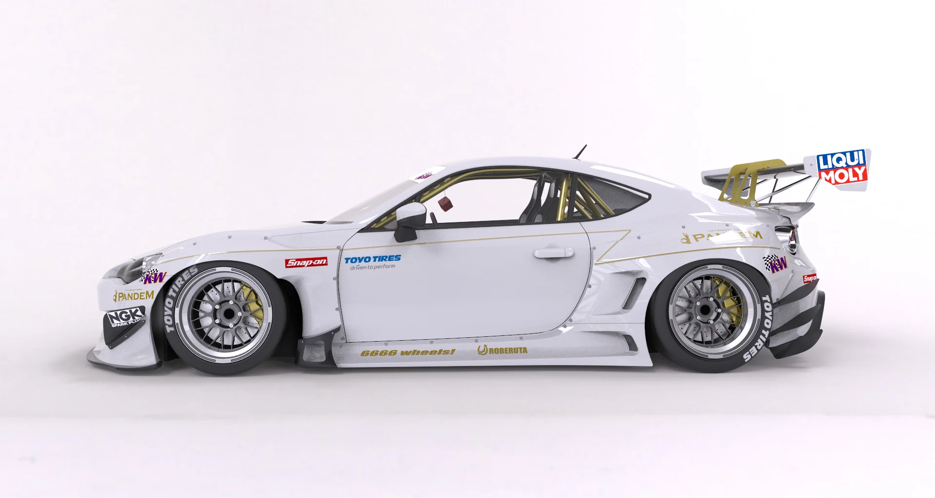Rocket Bunny Racing | V3.0 BRZ [ ZN-6 ] - GT86 - FR-S + Wing [Options] | 2012 - 2016 - Image 8