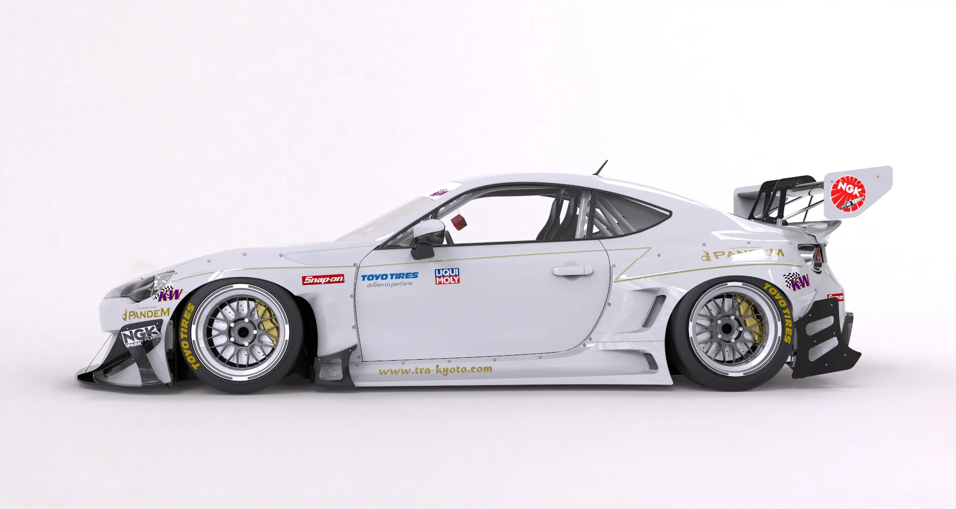 Rocket Bunny Racing | V3.5 BRZ [ ZN-6 ]- GT86 - FR-S with Wing [Options] | 2012 - 2016 - Image 4